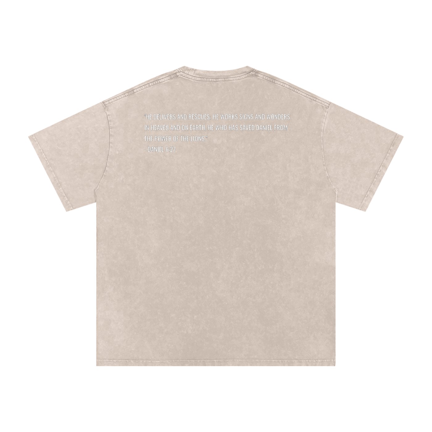 Daniel 6:27 Cotton T-Shirt